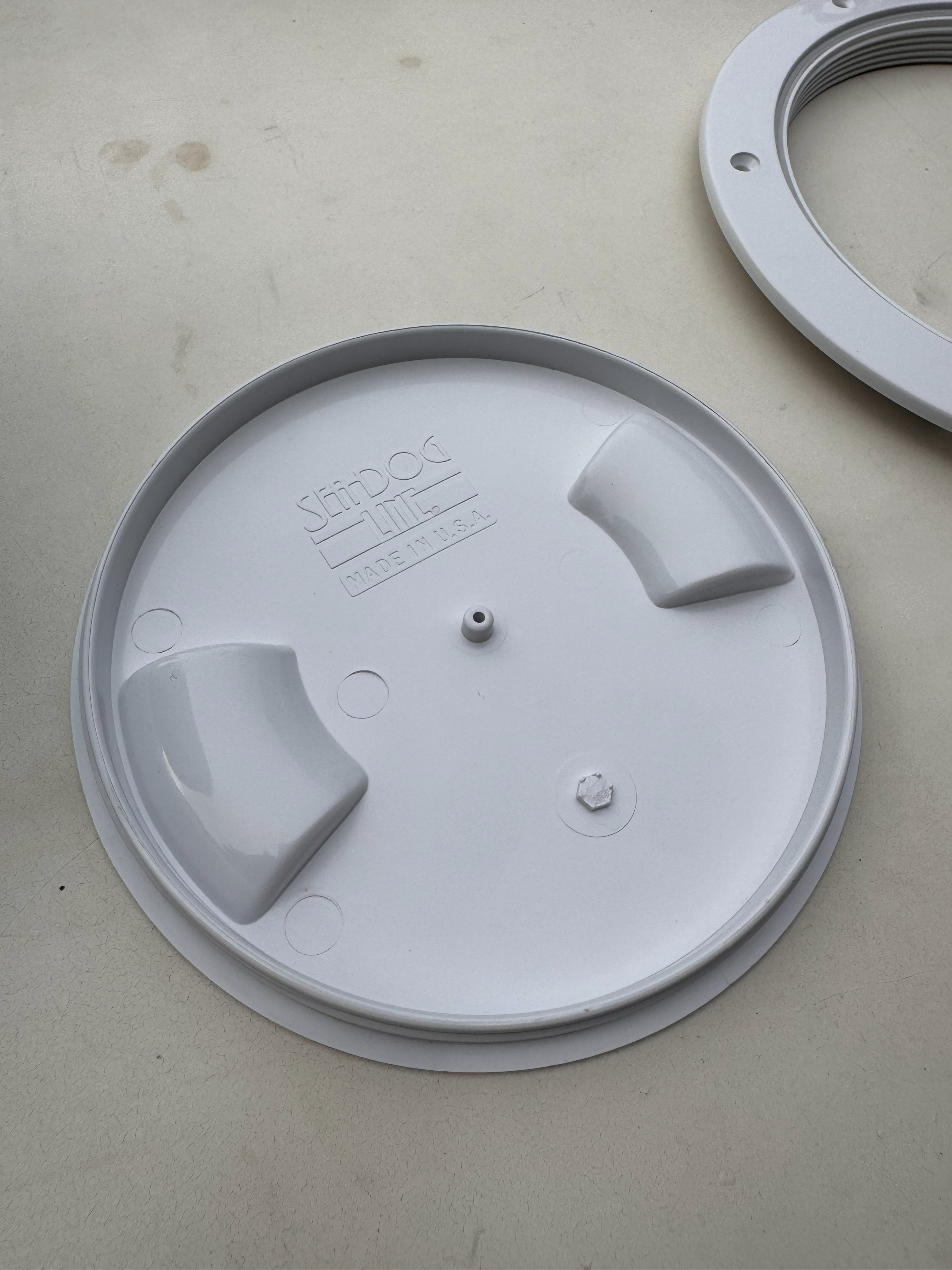 Sea-Dog Line 6 inch screw-in inspection port plate view