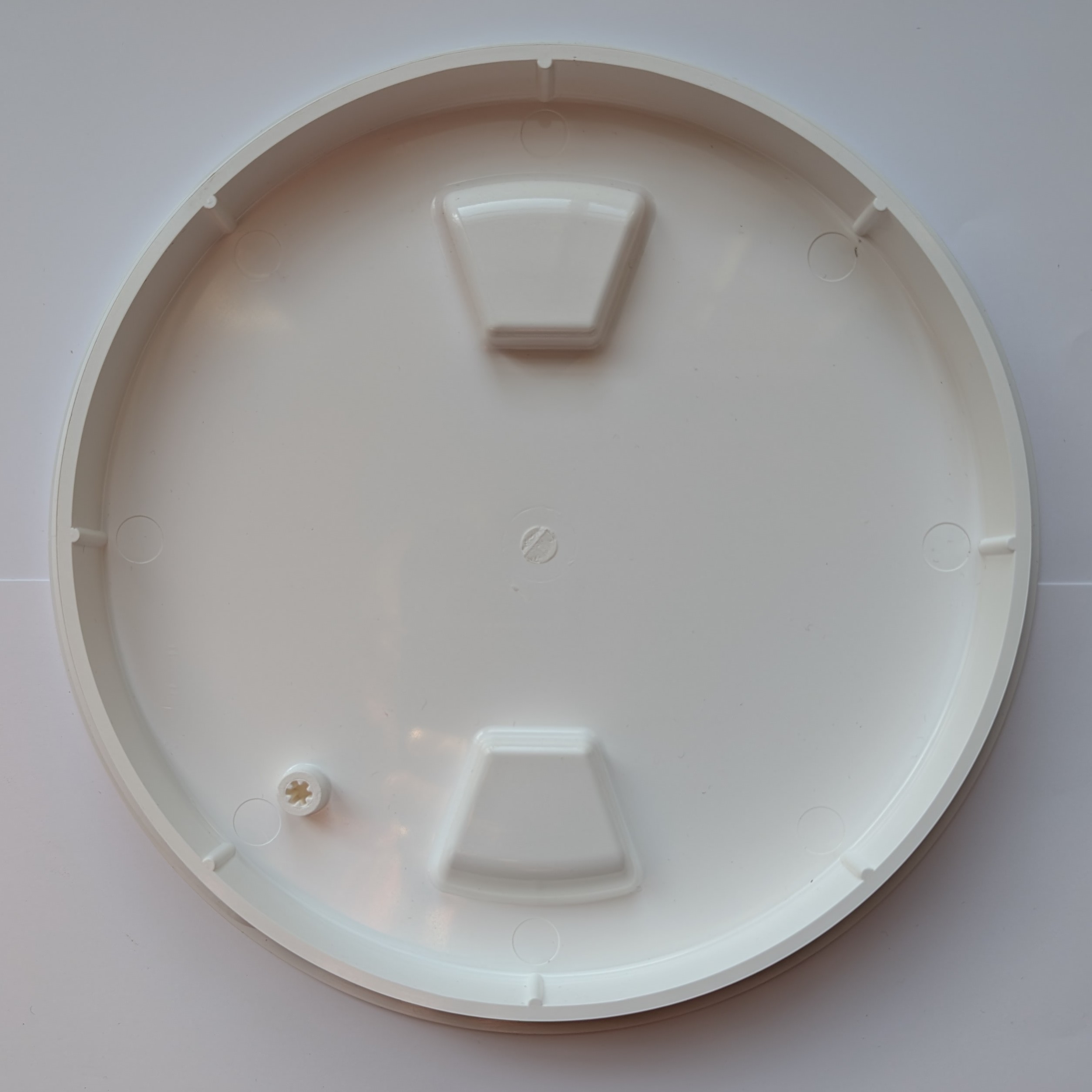 Beckson or West Marine 8 inch screw-in inspection port plate view