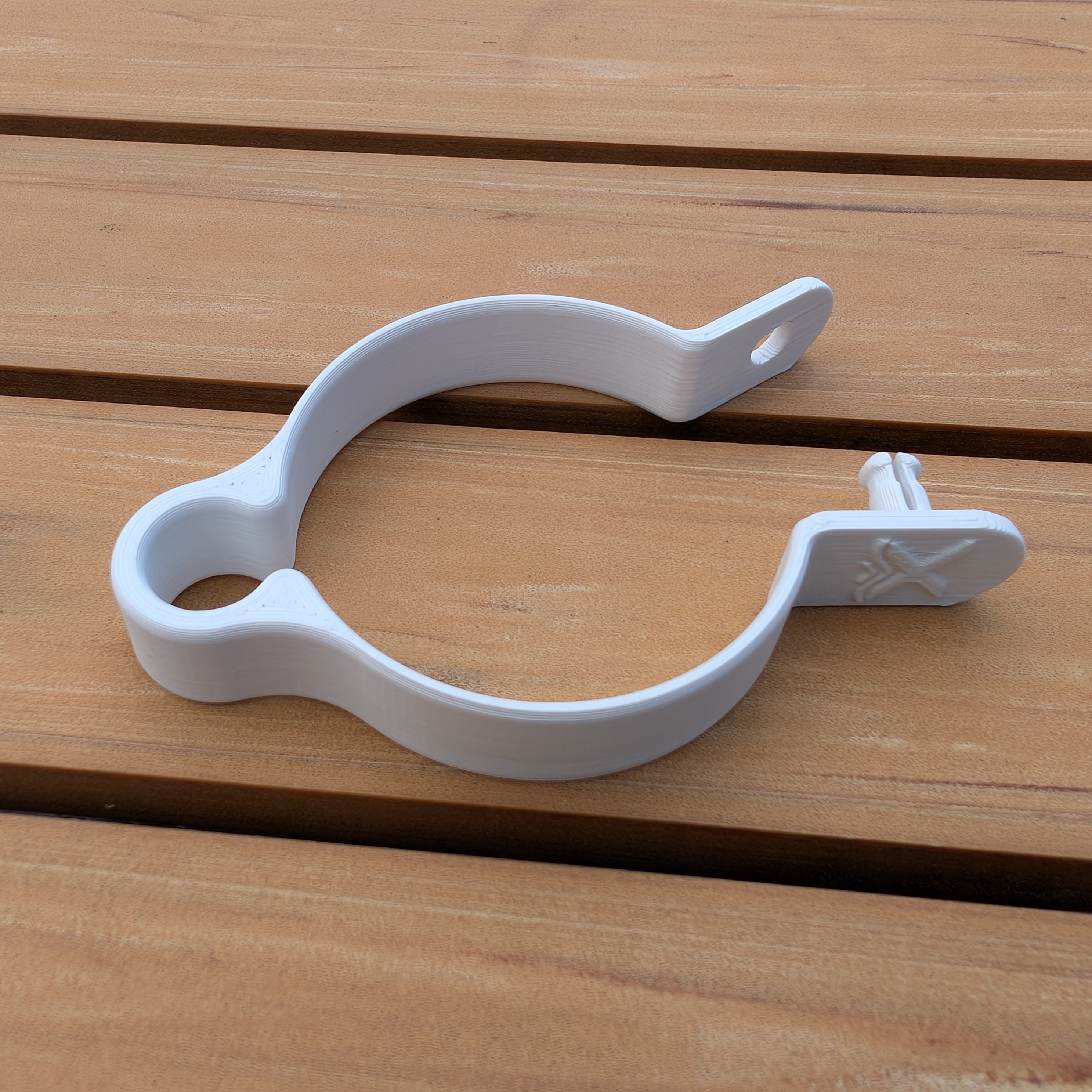 Sail Ring with Mainsheet Hanger Close
